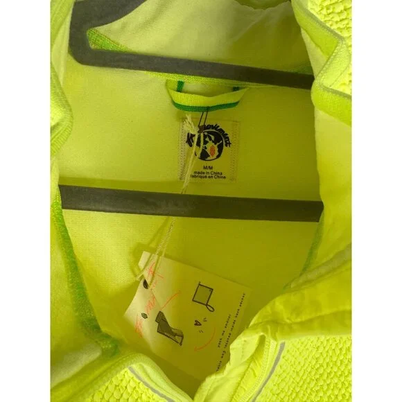 Free People Neon Yellow Quilted Vest - Picture 6 of 6